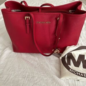 Michael Kors Red Purse